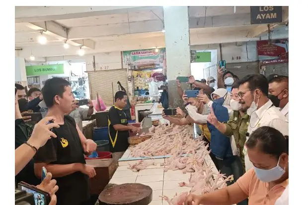 Hari Minggu Sidak Pasar...