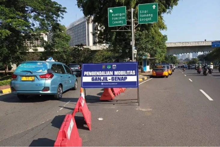 Ganjil Genap di Jakarta...