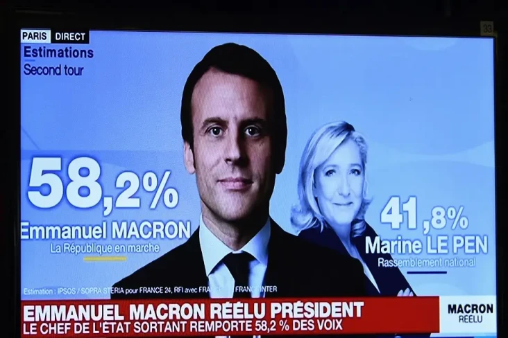 Macron Menang Pilpres...