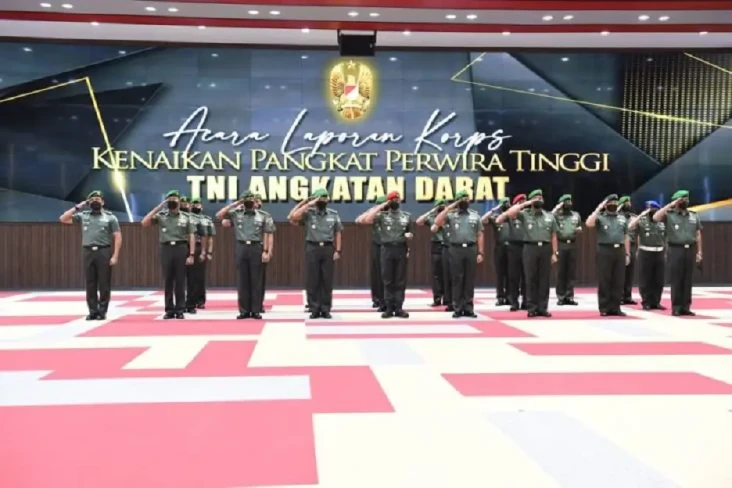 Daftar Lengkap 18 Kolonel...