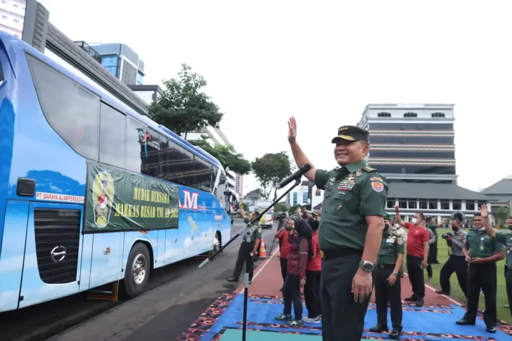 KSAD Dudung Lepas Mudik...