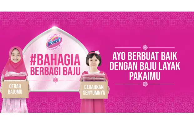 Vanish Gelar #BahagiaBerbagiBaju:...