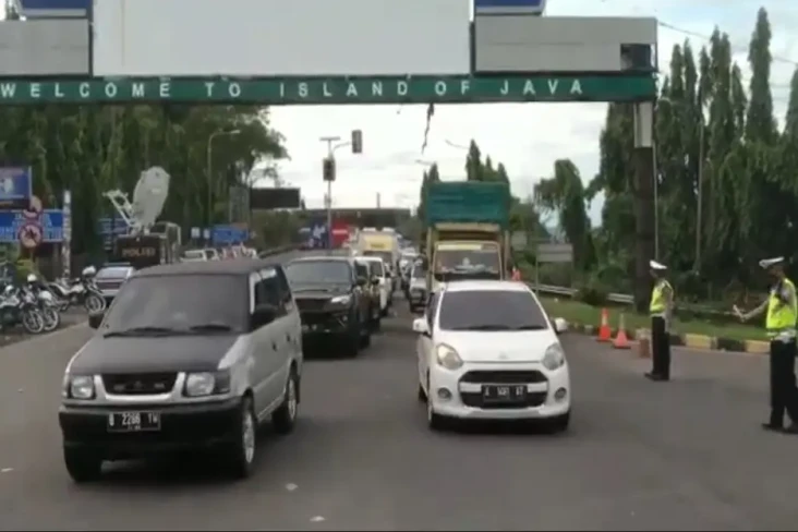Jalur ke Pelabuhan Merak...