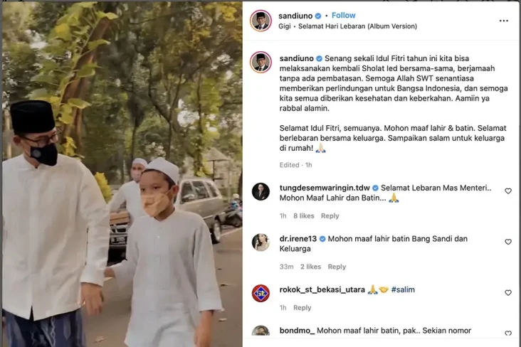 Salat Id Tanpa Pembatasan,...