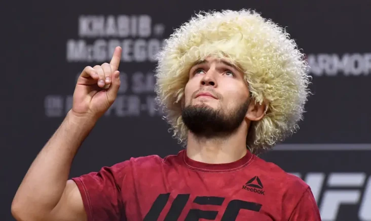Khabib Nurmagomedov...