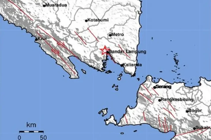 Gempa Bumi Bermagnitudo...