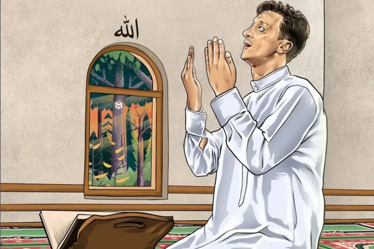 Mesut Ozil Kirim Pesan...