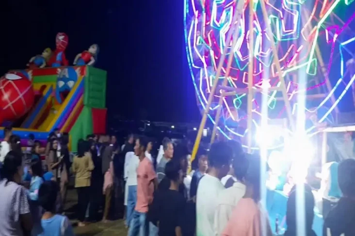 Pasar Malam di Kotamobagu...