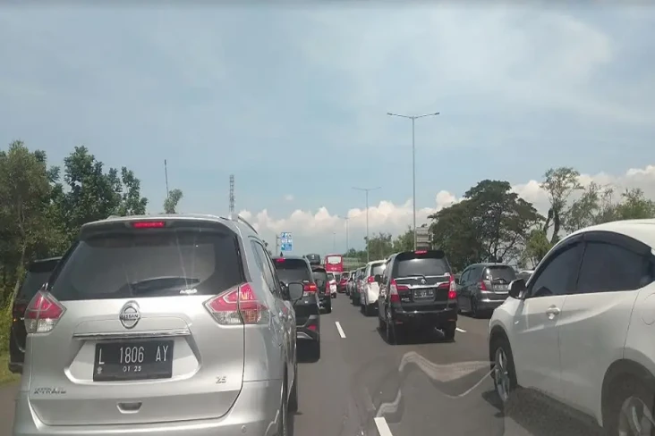 H+3 Lebaran, Jalur dari...