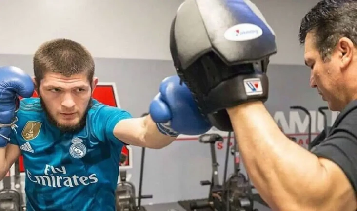 Khabib Nurmagomedov...