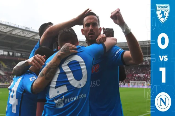 Hasil Napoli vs Torino:...