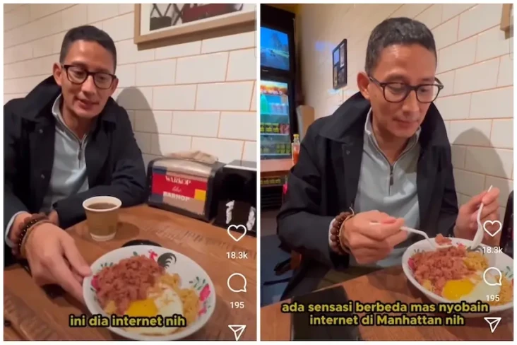 Sandiaga Uno Sambangi...