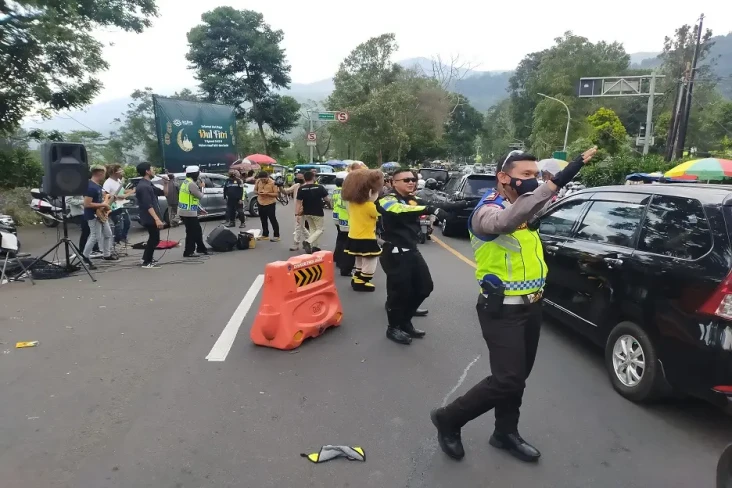 Polres Bogor Berlakukan...