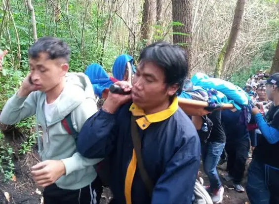 Tragis! Bule Amerika...