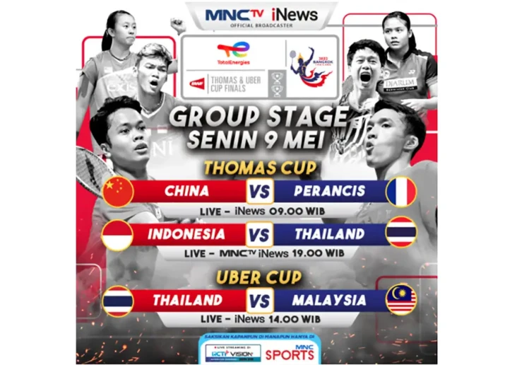 Jadwal dan Link Streaming...