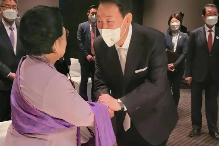 Bertemu Presiden Korsel,...