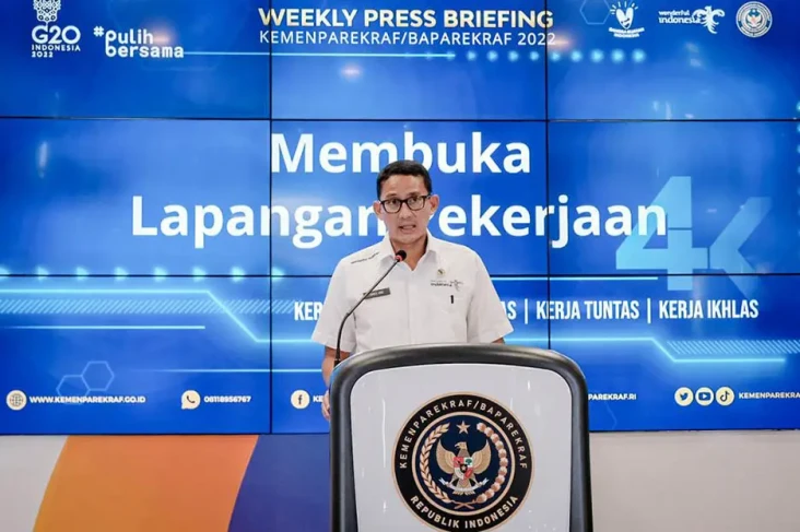 Menparekraf Sandiaga...