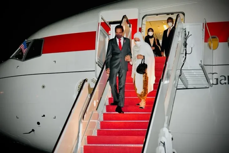 Tiba di Washington DC,...