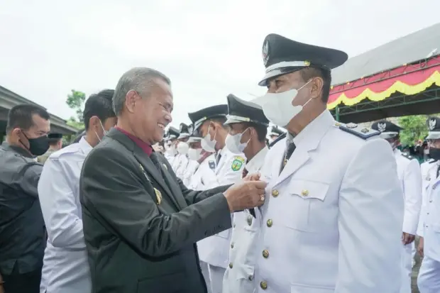 Lantik 90 Kepala Desa,...