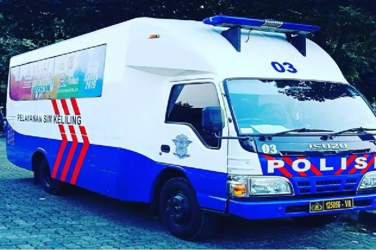 Lokasi Layanan SIM Keliling...