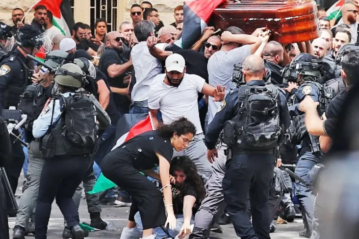 Brutal! Polisi Israel...