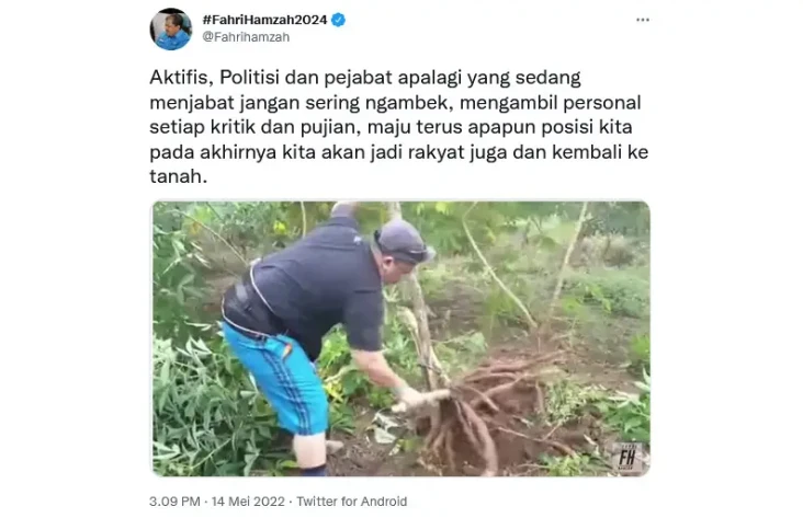 Sebut Aktivis dan Politikus...