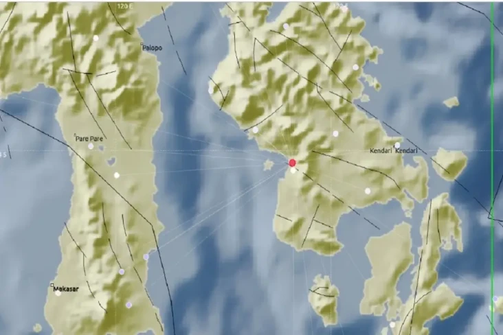 Diguncang Gempa Bermagnitudo...