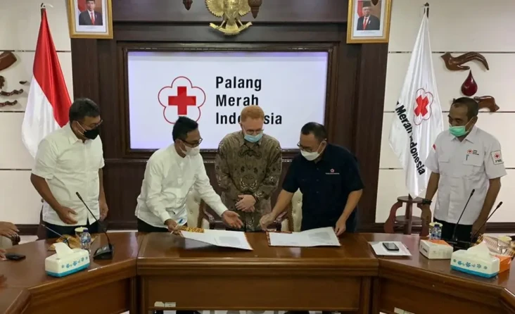 Pos Indonesia dan PMI...
