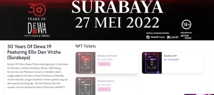 Tiket Termahal Konser...