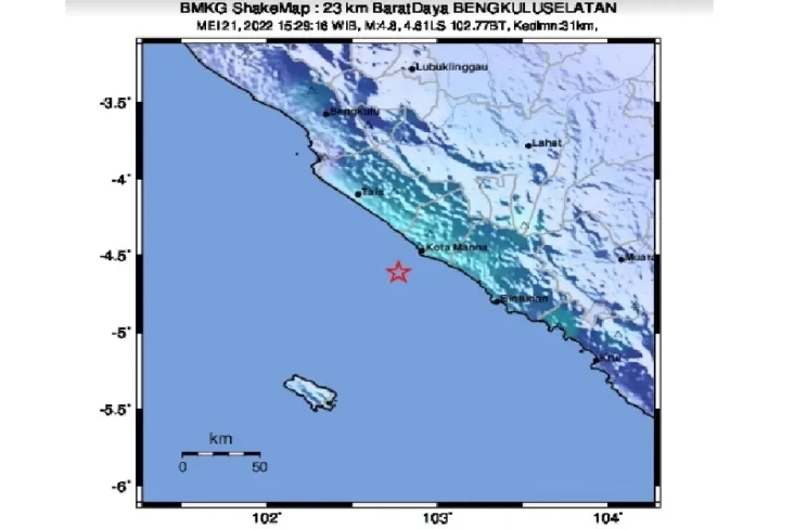 Gempa Terkini Berkekuatan...