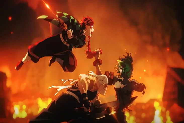 10 Serial Anime Pertarungan...