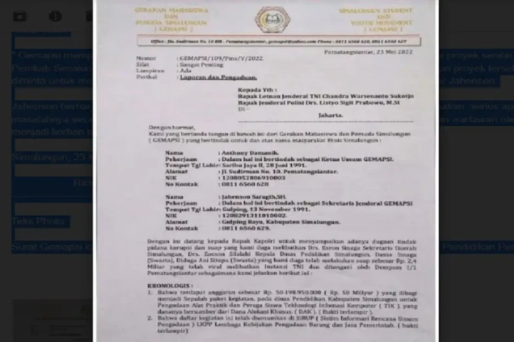 Respons Kabar Penyekapan...