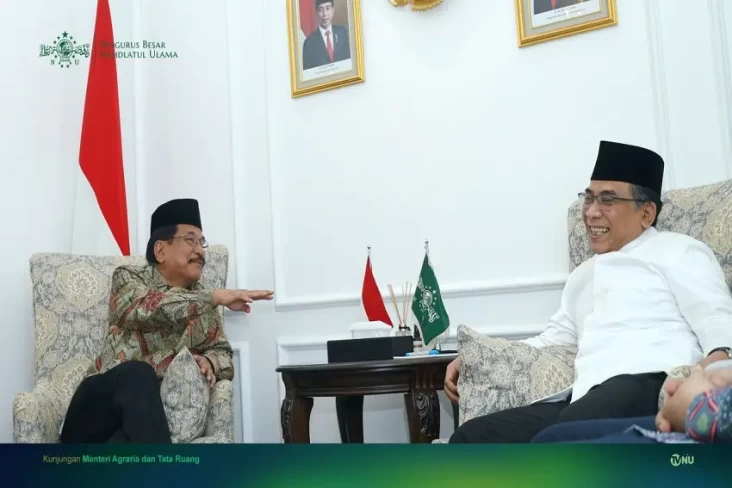 Bertemu Gus Yahya, Menteri...
