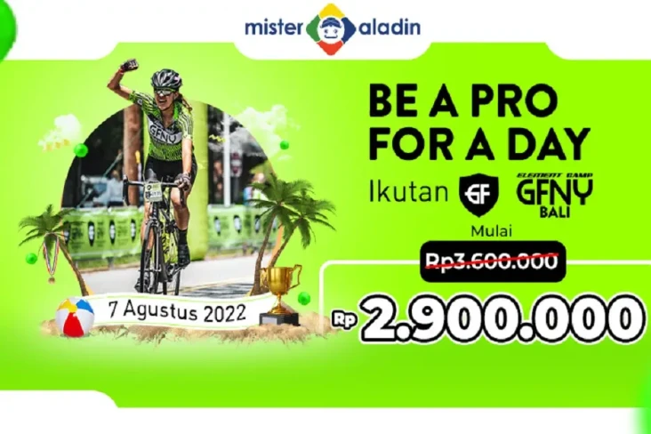 Ikutan Lomba GFNY Bali...