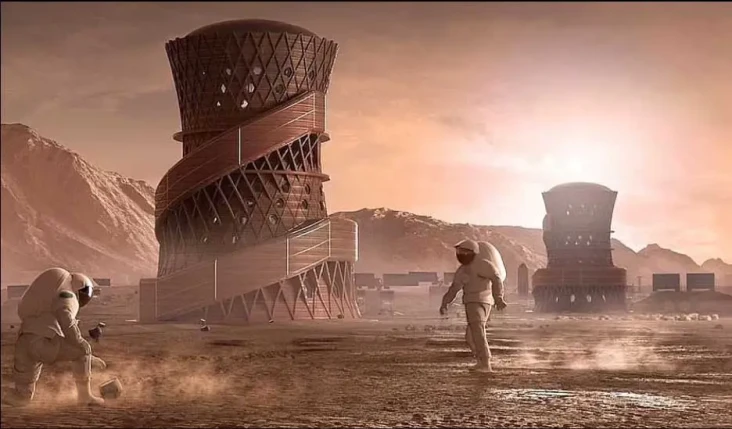 Tinggal di Planet Mars...