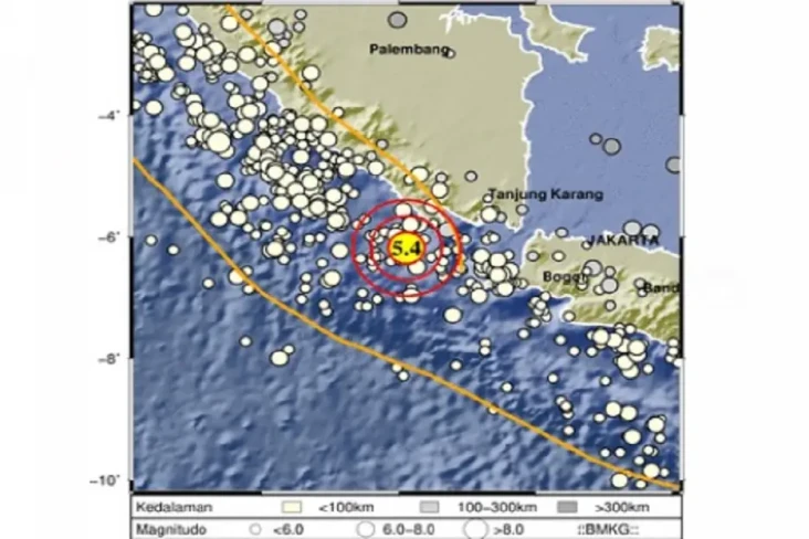Gempa Terkini M5,4 Guncang...