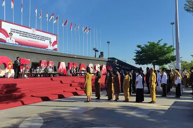 Wali Kota Makassar Lantik...
