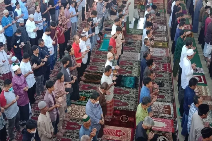 Penampakan Ribuan Jamaah...