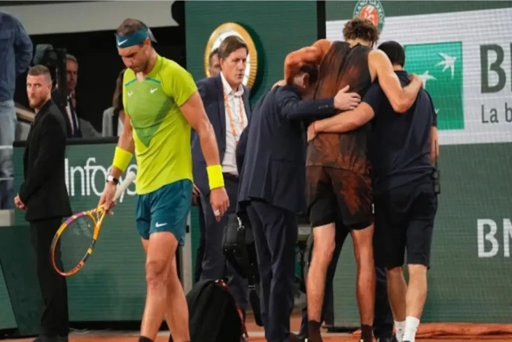 Alexander Zverev Cedera,...