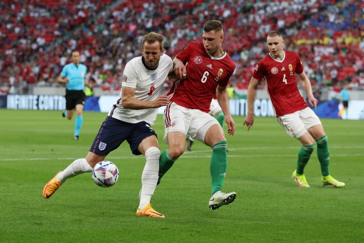 Hasil Hungaria vs Inggris:...
