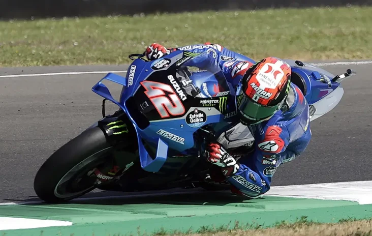 Alex Rins Puas Start...