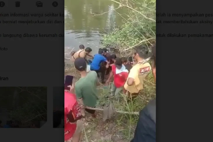 Pria di Pringsewu Ceburkan...