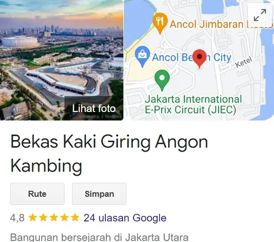 Ada Peta Bekas Kaki...