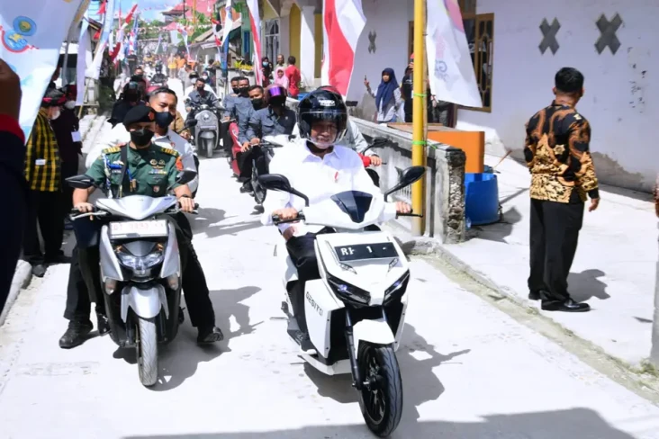 Momen Jokowi dan Iriana...