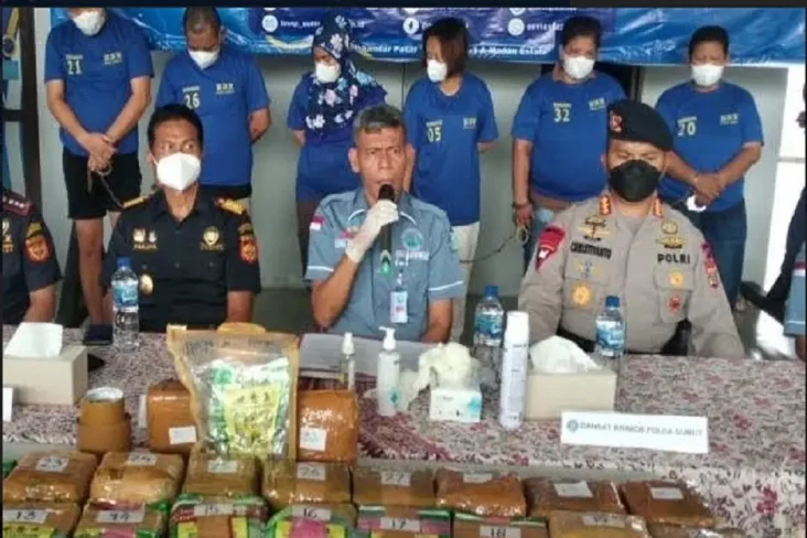 Kirim Sabu 32 Kg Gunakan...