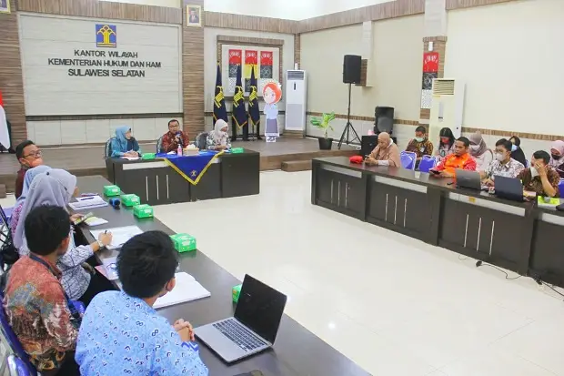 Kemenkumham Sulsel Harmonisasi...