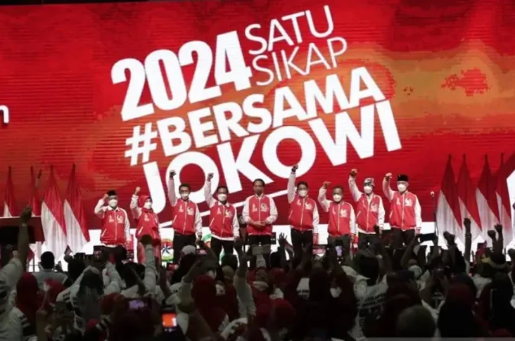Di Depan Relawan Jokowi...