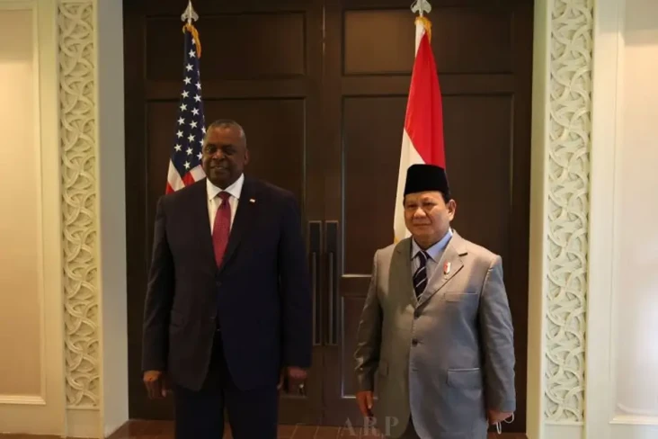 Bertemu Menhan AS, Prabowo...
