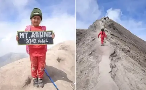 Viral! Bocah Perempuan...