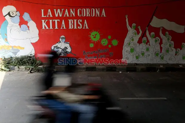 Kasus Covid-19 di Indonesia...